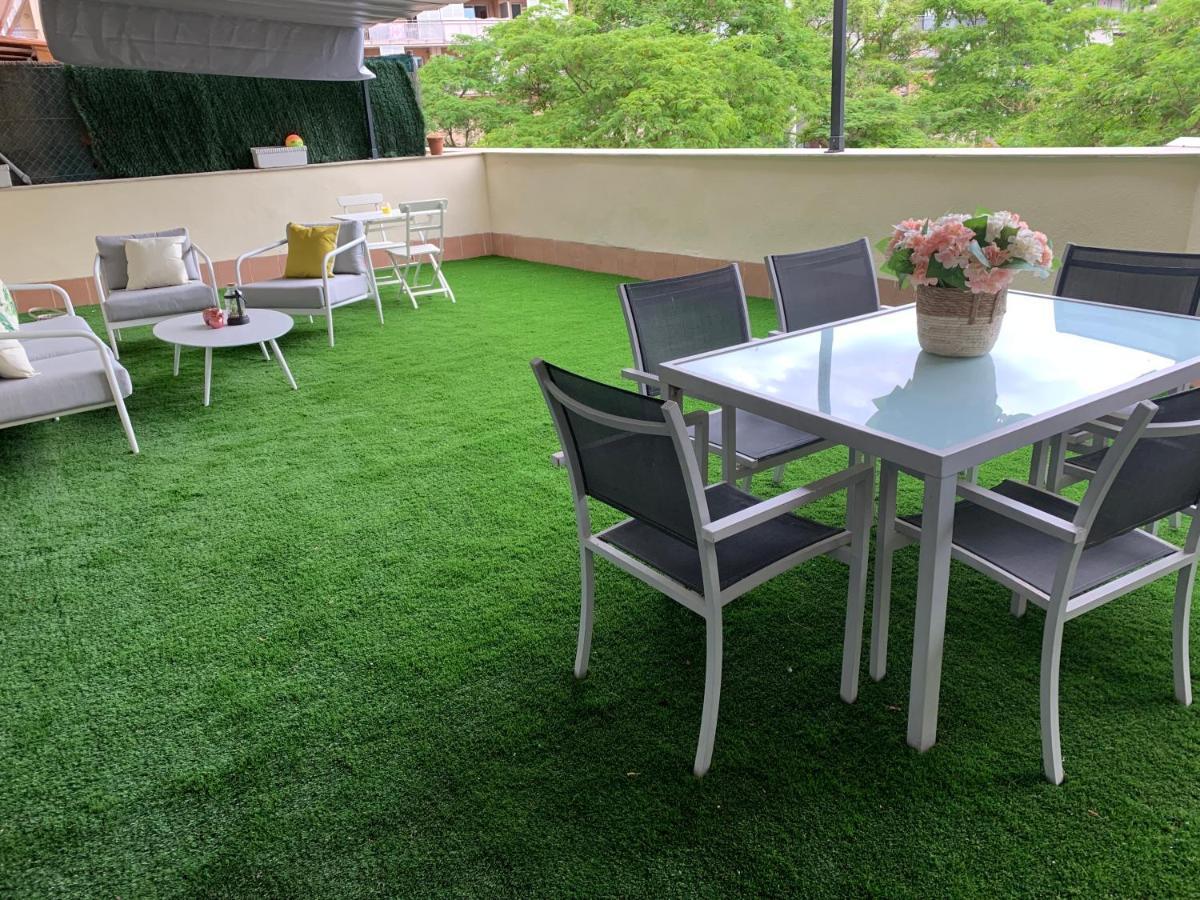Espectacular piso con fascinante Terraza near Barcelona Apartamento Sant Adrià de Besòs Exterior foto